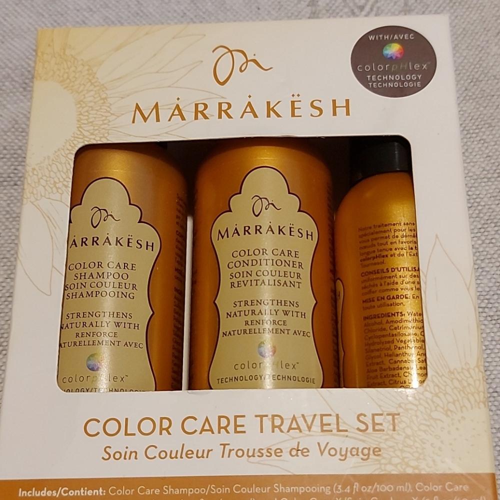 NWT - Moroccan oil travel set